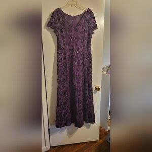 Purple Mother of the Bride/Groom Dress